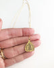 Bodhi Tree charm necklace