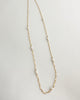 Rice Pearl accent necklace