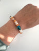 Jade + mixed Chinese crystal bracelet