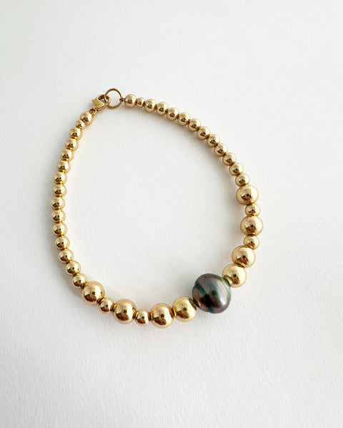 One of a kind Tahitian Pearl Bracelet #2