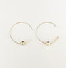 Infinity Hoops - 14k gold filled